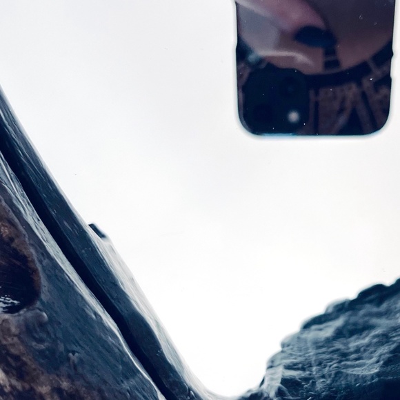 Vintage Handcrafted Wooden Skull Mirror - Picture 16 of 16